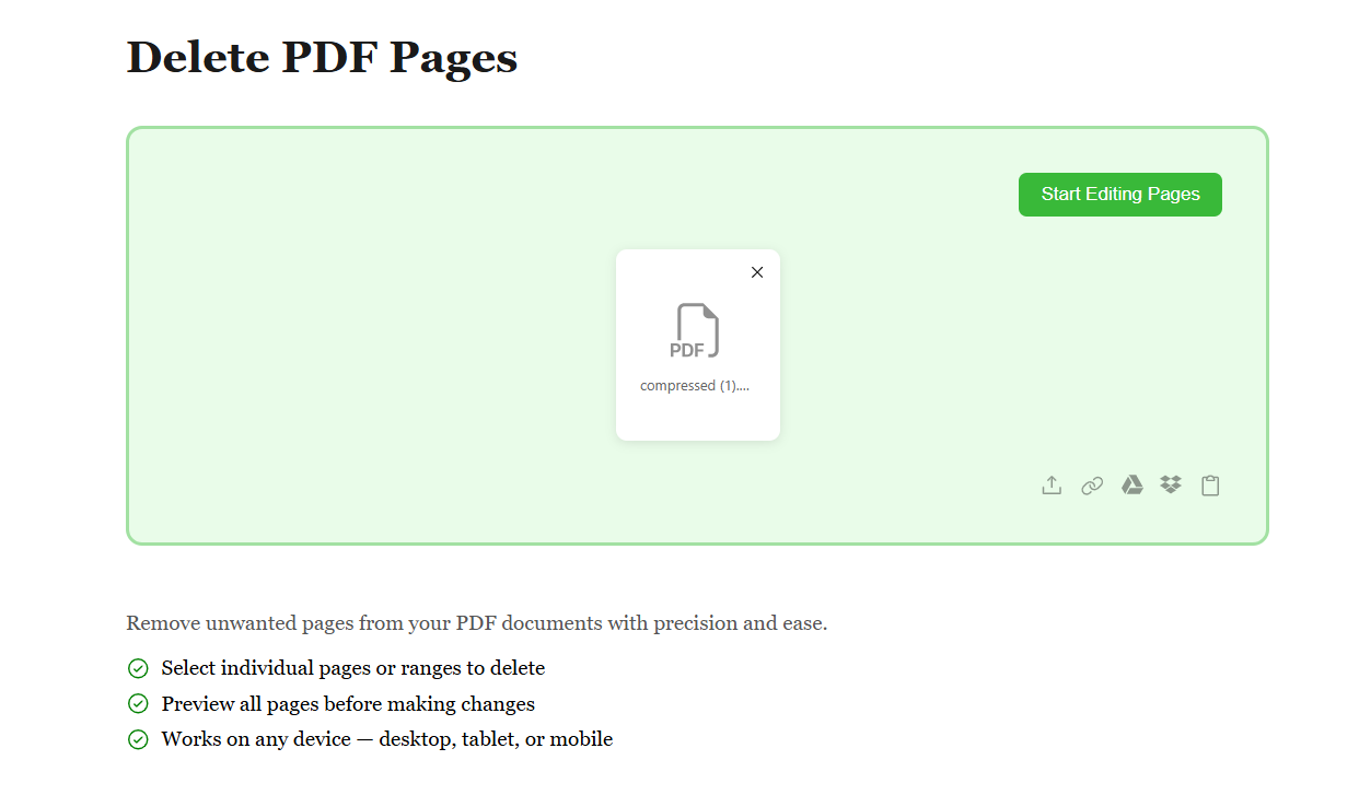 Choose Output Format