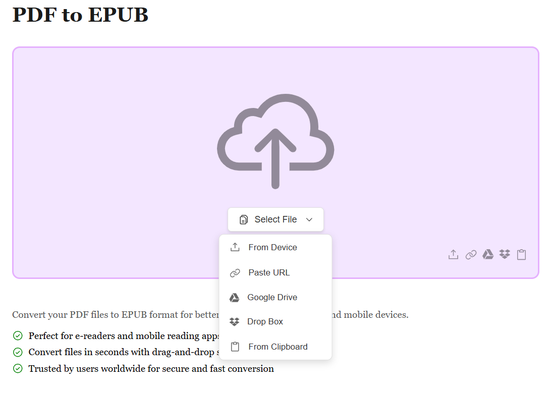 Upload Your PDF File