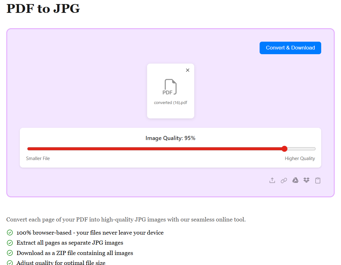 Automatic Page-to-Image Conversion